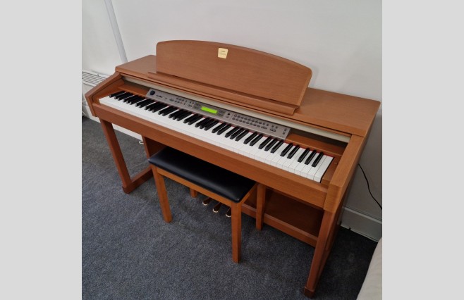 Yamaha CLP150 Digital Piano | Satin Cherry Finish | UK Delivery In Days | Warranty | P/X | Finance Options | Includes Stool, Headphones | Used | Serial Number 604810 - Image 5